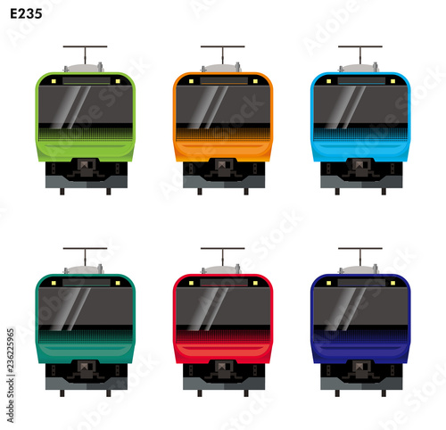 イラスト素材 近郊型最新車両 山手線 中央線 総武線他 E235系 電車のイラスト アイコン Adobe Stock でこのストックベクターを購入して 類似のベクターをさらに検索 Adobe Stock