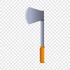 Poster - Hiking axe icon. Cartoon of hiking axe vector icon for web design  