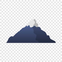 Poster - Mountain icon. Cartoon of mountain vector icon for web design  