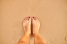 Feet On The Beach