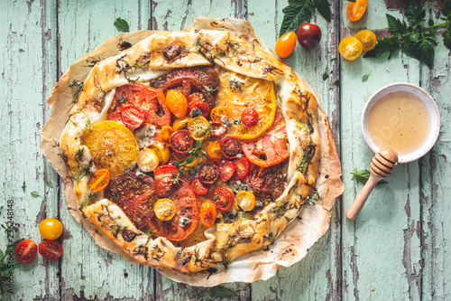 Fotografía Tarte à la Tomate Heirloom