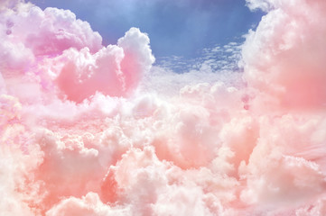 Wall Mural - beautiful bigclouds and sunset sky