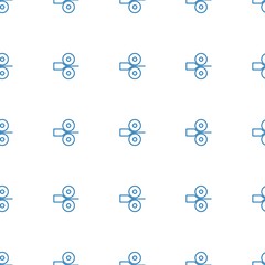 Sticker - manufacturing pattern repeat seamless on white background. Editable outline manufacturing icons from technology collection. paper press icon for web and mobile.