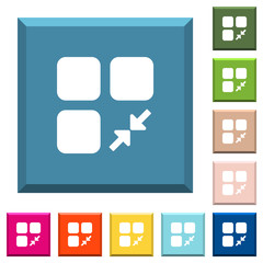 Poster - Reduce component white icons on edged square buttons