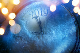 Fototapeta Sypialnia - art 2019 happy new years eve background
