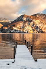 Wall Mural - Hallstatt mountain village