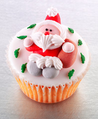 Sticker - SINGLE CHRISTMAS CUPCAKE