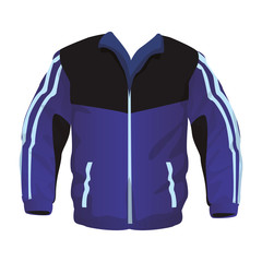 Poster - Male fitness sport jacket