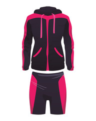 Poster - Women fitness suit