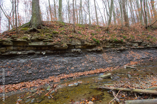 Fotografie, Obraz Spring Creek in Autumn, Cuyahoga Valley National Park, Ohio