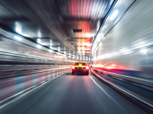 Traffic In A Tunnel