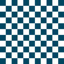 White And Blue Checkered Background