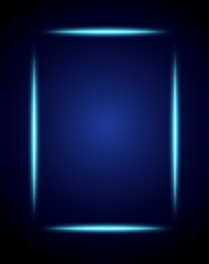 Poster - An abstract blue background