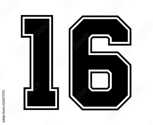 16 jersey