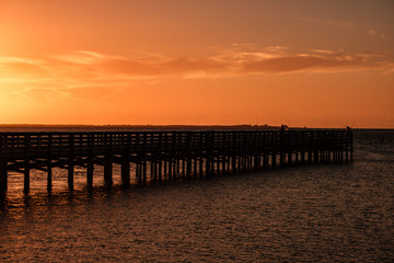 Poster - Sunset on the Gulf of Mexico