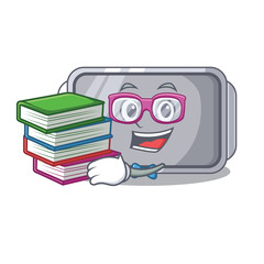 Sticker - Student with book Narrow baking tray with layer cartoon