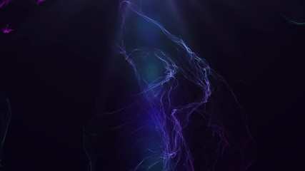  - Plexus abstract background particle geometric lines