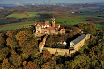 Poster - Burg Ronneburg Luftbilder