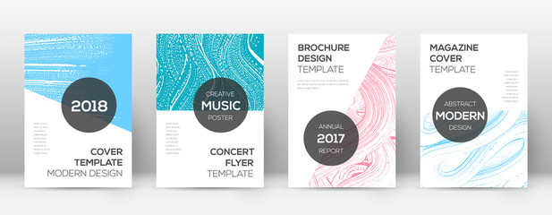 Poster - Cover page design template. Modern brochure layout