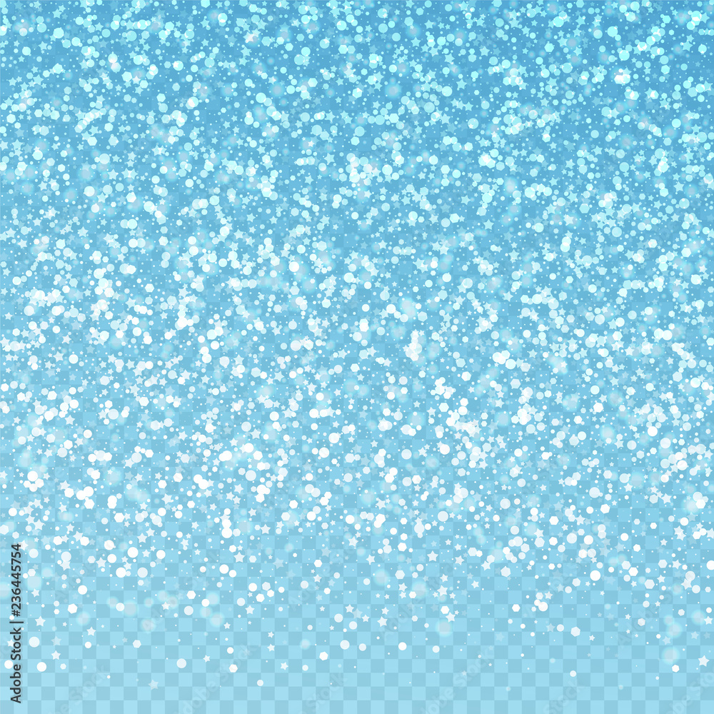 Magic stars sparse Christmas background. Subtle fl