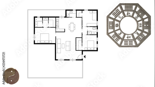 Interior Design Project With Feng Shui Consultancy Home