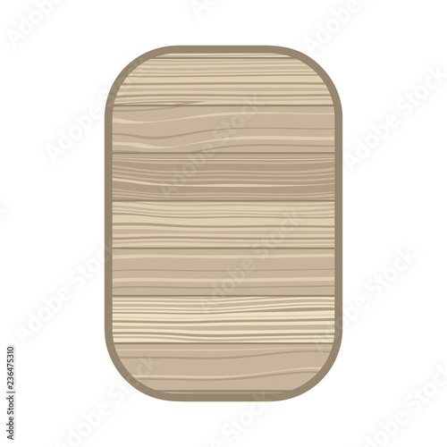 Fotografie, Obraz rectangle with wood texture isolated icon