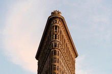 Low Angle View Of Flatiron Building Against Sky