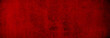 Leinwandbild Motiv Weihnachtliche Betontextur in gleichmäßig warmem Rot als Hintergrund Banner in XXXL
