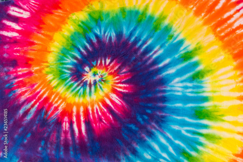 Stampa su Tela  Colorful Tie Dye Designs Patterns