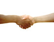 © ATIPPORN - The handshake is a symbol of harmony.