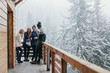 © Lumina/Stocksy - Friends Enjoying Skiing Vacation