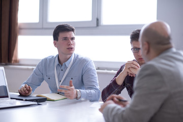 Wall Mural - Startup Business Team On Meeting at office