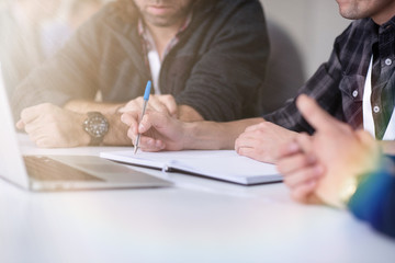 Wall Mural - Startup Business Team On Meeting at office