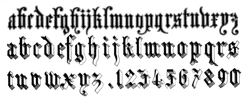 Retro font