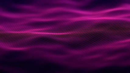 Poster - abstract 3d rendering of seamless looped animation. modern background design, 4k video