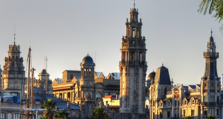 Wall Mural - Civic buildings in Barcelona