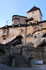 The beautiful old Orava Castle in Slovakia