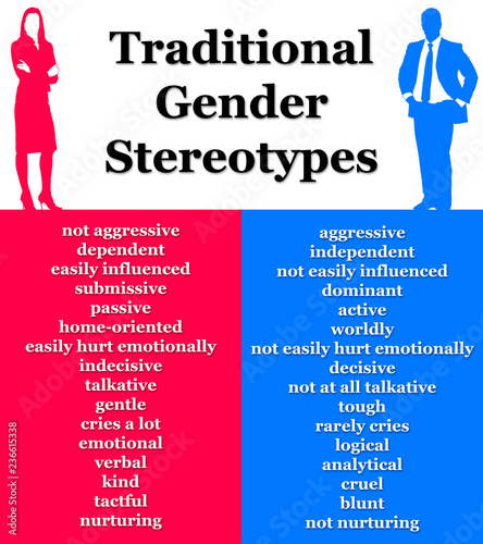 Gender stereotypes - Buy this stock illustration and explore similar