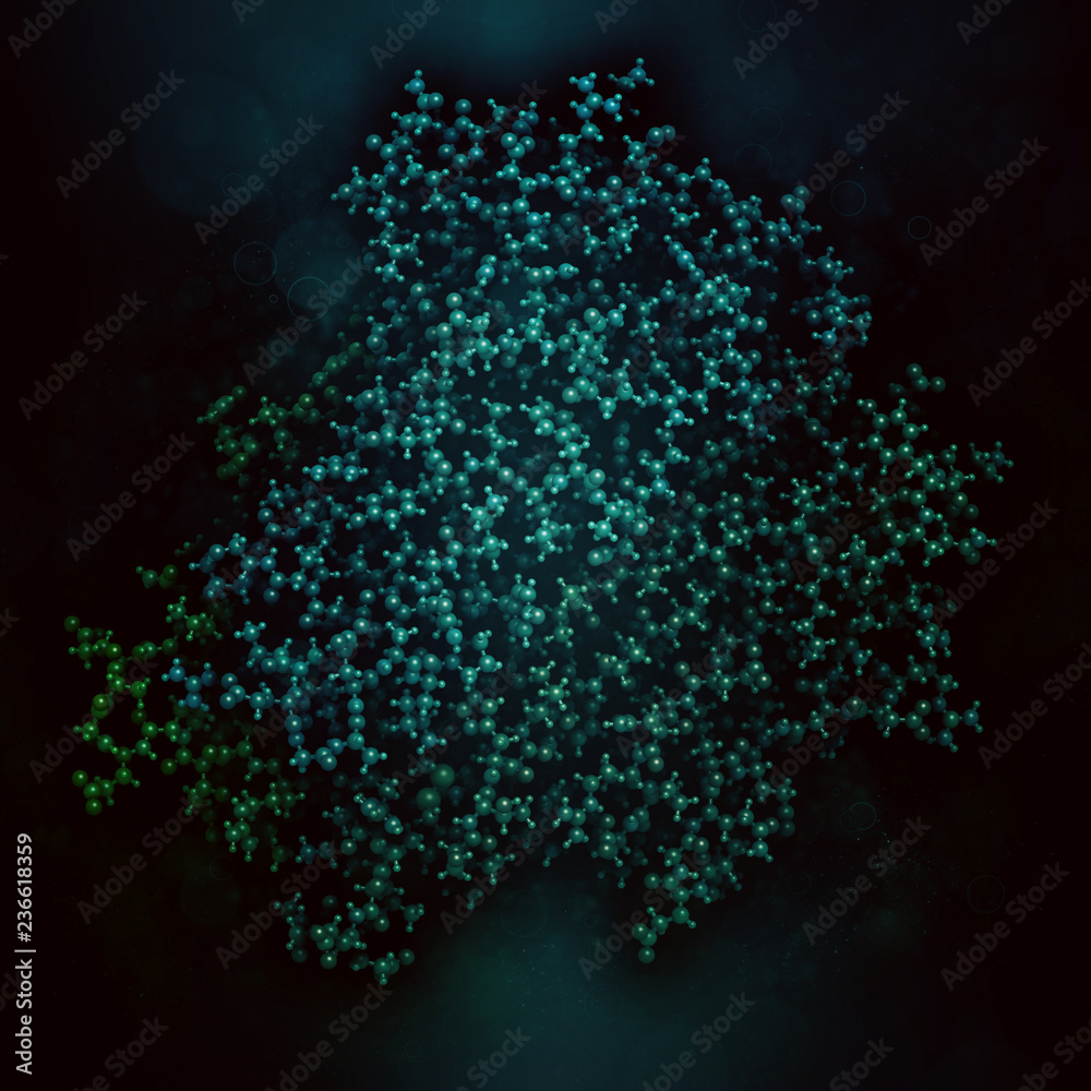 Tumor necrosis factor alpha (TNF) cytokine protein molecule. Stock ...