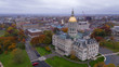 State Capitol Dome Hartford Connecticut Fall Color Autumn Season