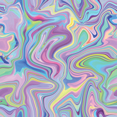 Wall Mural - Marble seamless pattern in neon brightful colors.