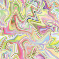 Sticker - Marble seamless pattern in neon brightful colors.