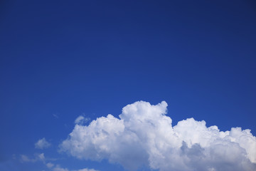 blue sky background with clouds