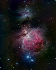 orion nebula and running man