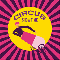 Poster -  circus fun fair