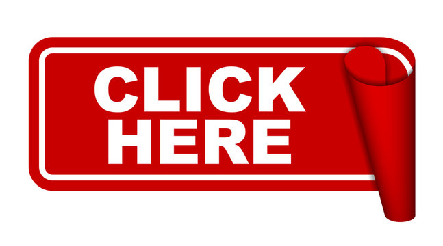 red vector banner click here
