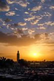 Fototapeta Big Ben - sunset in Marrakech