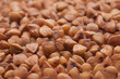 The seeds of buckwheat close-up.