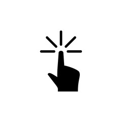 Poster - Hand, fingers, gesture, touch icon. Element of hand icon for mobile concept and web apps. Detailed Hand, fingers, gesture, touch icon can be used for web and mobile