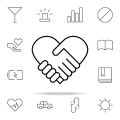 Poster - agreement icon. Minimal Universal Theme icons universal set for web and mobile